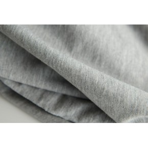 jersey coton gris chiné