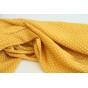 tissu imprimé pois - jaune