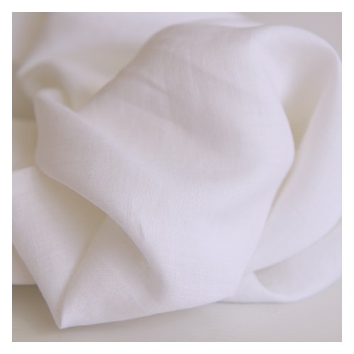 tissu lin blanc - un chat sur un fil tissu lin blanc - un chat sur un fil