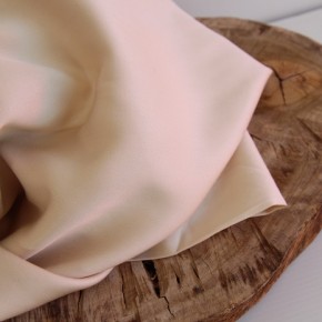 tissu tencel fluide au tombé lourd - beige