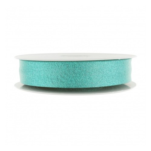 biais lurex vert d'eau 20mm biais lurex vert d'eau 20mm