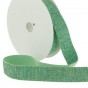élastique lurex vert - 20 mm