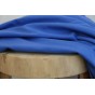 tissu en coton bleu
