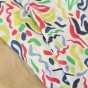 voile de coton - imprimé upcycling