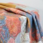 viscose imprimée abstrait - un chat sur un fil