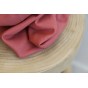 tissu lin et coton rose