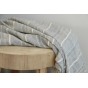 tissu jacquard fin - un chat sur un fil