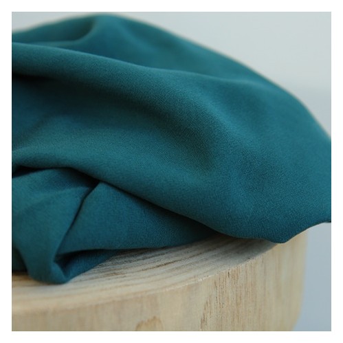 tissu crêpe viscose vert tissu crêpe viscose vert