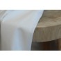 voile de coton satiné blanc cassé