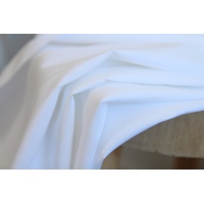 coton popeline bio - blanc