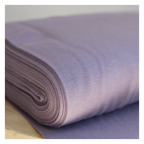 tissu bord côte lilas tissu bord côte lilas