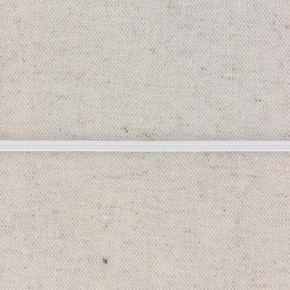 élastique fin blanc 4 mm