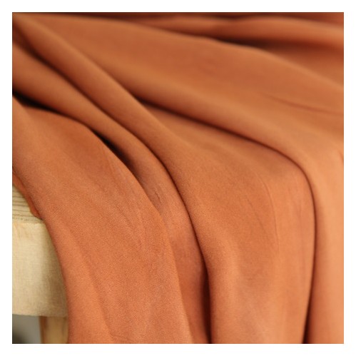 viscose imprimé tie and dye - brique viscose imprimé tie and dye - brique