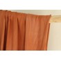 viscose tie and dye léger - orange foncé