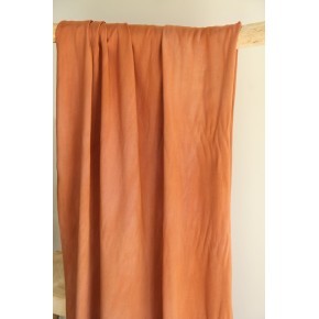 tissu viscose brique - tie and dye