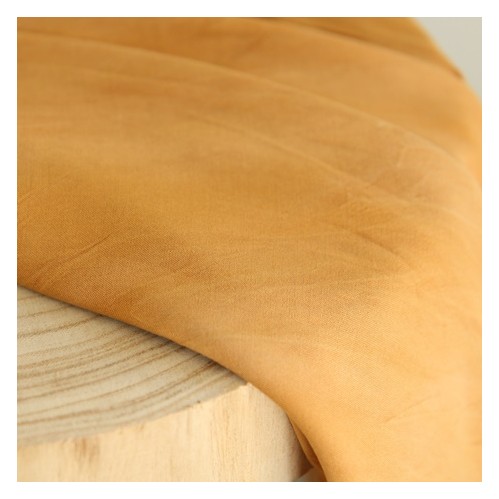 TISSU viscose tie and dye - jaune ocre TISSU viscose tie and dye - jaune ocre