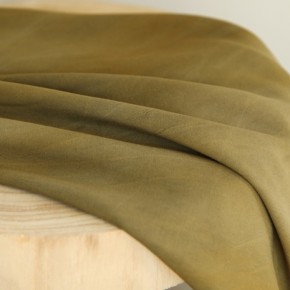 tissu viscose tie and dye - kaki
