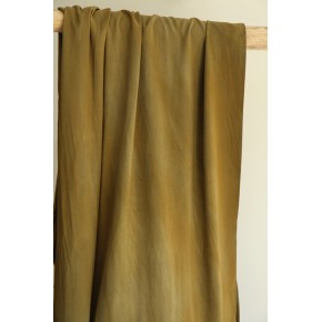 tissu en viscose tie and dye - kaki