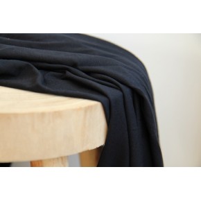 tissu fluide - lyocell noir