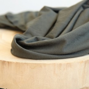 tissu jersey lyocell - kaki