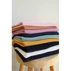 tissu jersey bambou - un chat sur un fil