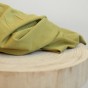 tissu mélange coton et bambou - vert olive