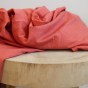 jersey de bambou et coton - corail