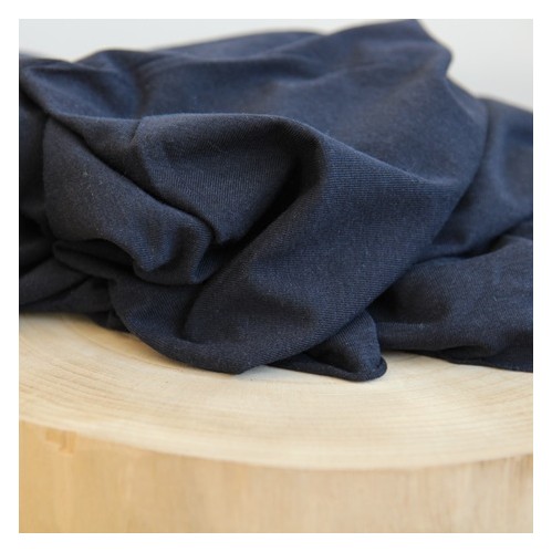 tissu bambou et coton marine tissu bambou et coton marine