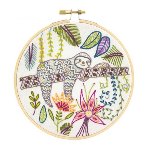 kit de broderie - Dédé trop fatigué pour travailler kit de broderie - Dédé trop fatigué pour travailler