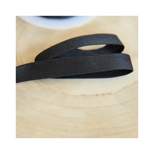 élastique lingerie noir - 15 mm