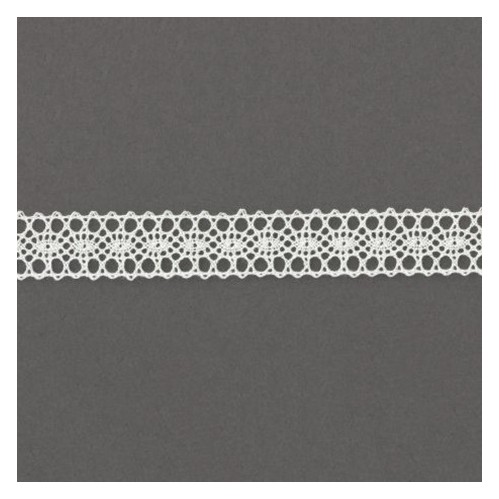Galon dentelle blanc - 13 mm Galon dentelle blanc - 13 mm