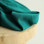 twill de viscose vert émeraude