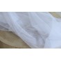 tissu en tulle - blanc