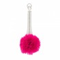 pompon décoratif fuchsia