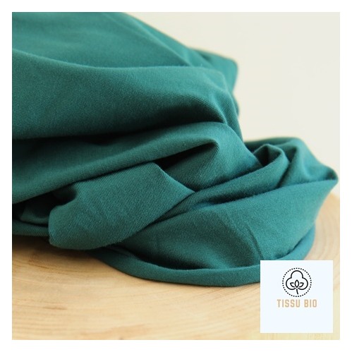 tissu jersey coton bio vert tissu jersey coton bio vert