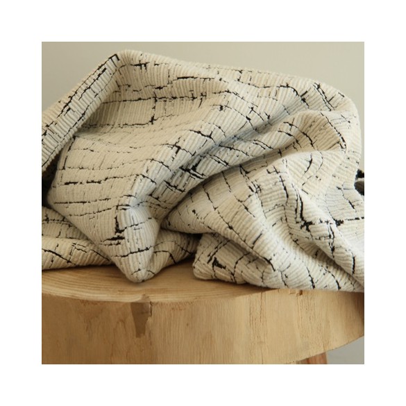 tissu en maille - jacquard