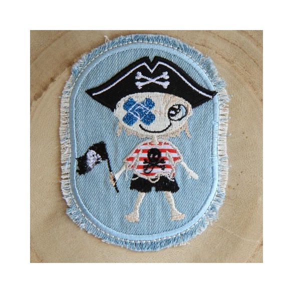 écusson pirate - thermocollant jean