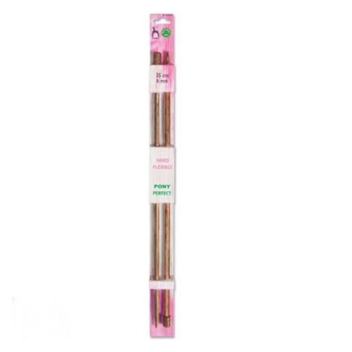 aiguille à tricoter Pony perfect 35 cm 6 mm aiguille à tricoter Pony perfect 35 cm 6 mm