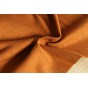 tissu en maille pointelle - marron