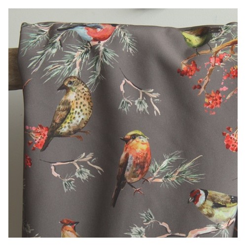 soft shell imprimé oiseaux - taupe soft shell imprimé oiseaux - taupe
