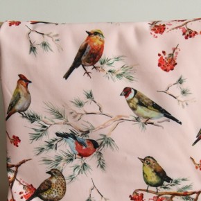 tissu softshell - rose