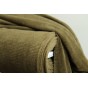 tissu jersey de velours - kaki