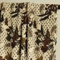 crêpe marocain fleurs et cachemire - beige