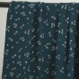 tissu crêpe polyester - fleurs