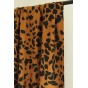 viscose imprimée Léa - marron