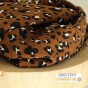 twill de viscose Anita - marron clair