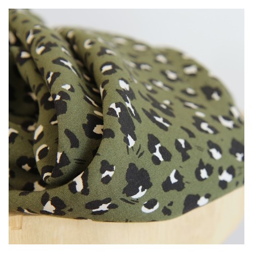 tissu imprimé floral - kaki tissu imprimé floral - kaki