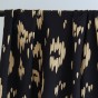 popeline de viscose marine et beige