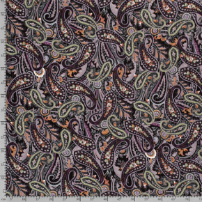 tissu fluide motif cachemire