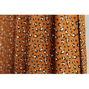 tissu en coton  - motif léopard